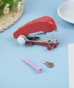 Mini Hand Naaimachine - Draagbaar & Compact voor Snelle Kledingreparaties