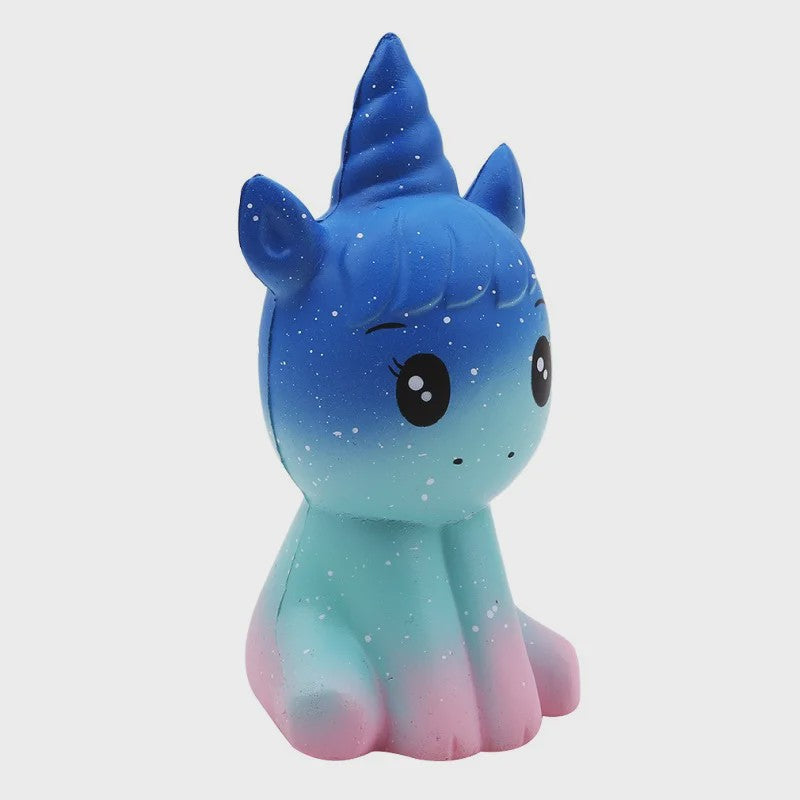 Schattige Squishy Eenhoorn Speelgoed - Langzaam Rijzend, Zacht & Geurend Stressverlichter voor Kinderen