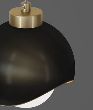 Moderne Hanglamp Glas Bol LED - Sfeervolle Verlichting voor Slaapkamer, Eetkamer & Keuken