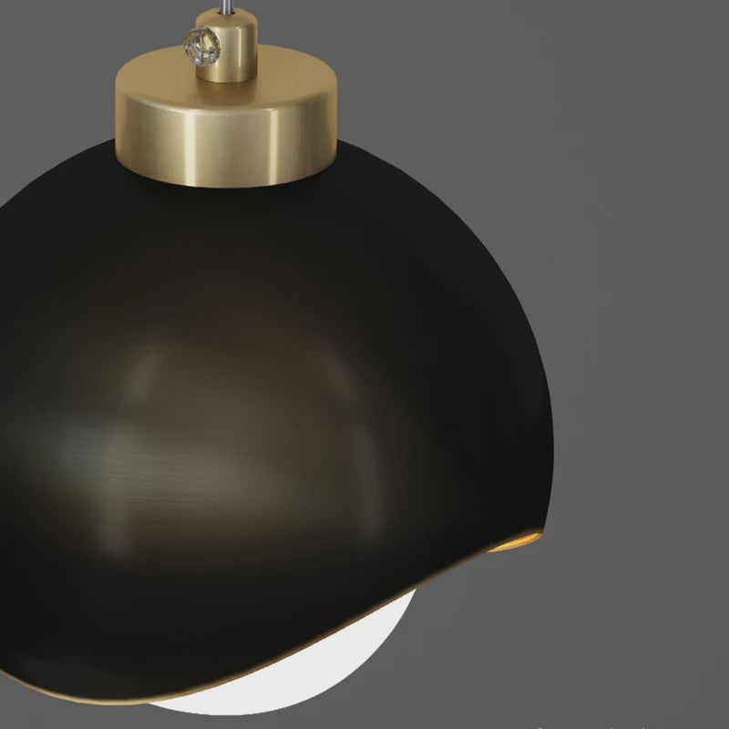 Moderne Hanglamp Glas Bol LED - Sfeervolle Verlichting voor Slaapkamer, Eetkamer & Keuken