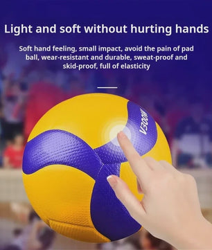 Professionele Volleybal Maat 5 - Indoor, Outdoor & Beach - Duurzaam & Zacht