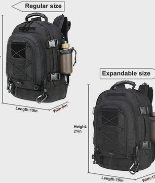 60L Militaire Tactische Rugzak - Molle Assault Rucksack voor Outdoor, Reizen, Wandelen & Jagen