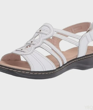 Dames Zomer Sandalen - Comfortabele Floral Slippers met Wedge Hak - Lichtgewicht & Ademend