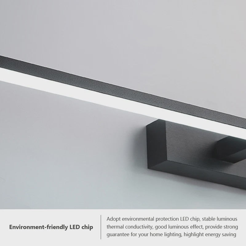 Moderne LED Wandlamp Badkamer - Stijlvol Aluminium met 3 Kleuren Licht