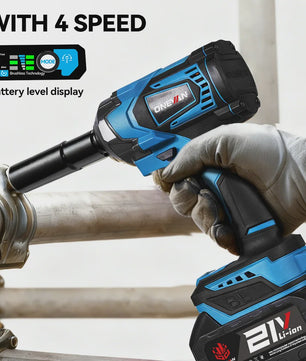 ONEVAN Brushless Accu Slagmoersleutel 1200 Nm - 1/2" Aandrijving