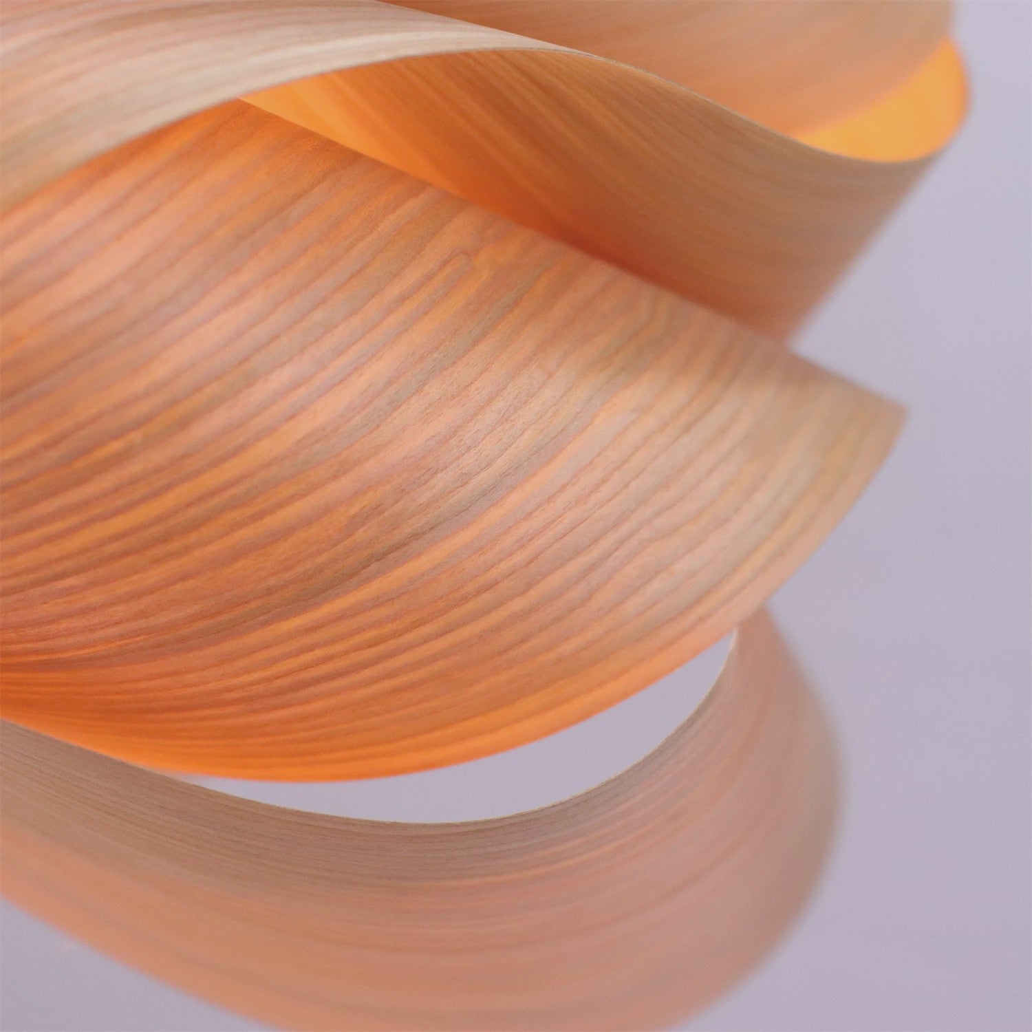 Nordic Houten Plafondlamp - Minimalistisch Design met Houtfineer