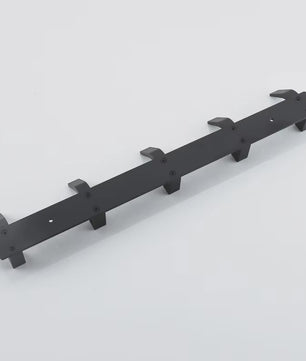 Moderne Zwarte Aluminium Wandhaken - Ophangrek voor Handdoeken, Jassen en Meer