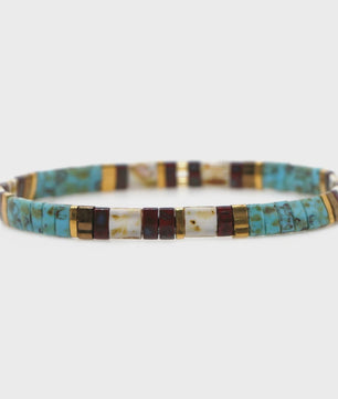 Go2boho Miyuki Tila Kralen Armband - Boho Stijl voor Dames