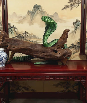 Flexibele 3D Geprinte Cobra Statue - Kleurrijk & Buigzaam - 90cm & 130cm - Uniek Cadeau
