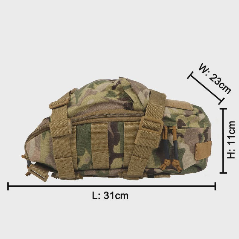 Compacte Tactische Hydration Pouch - 1000D Nylon Waterbladder Tas