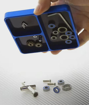 Magnetische Opbergtray van CNC Aluminium voor Modelbouw Onderdelen