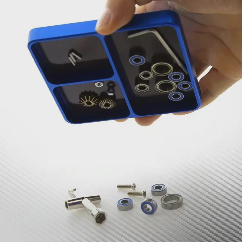 Magnetische Opbergtray van CNC Aluminium voor Modelbouw Onderdelen