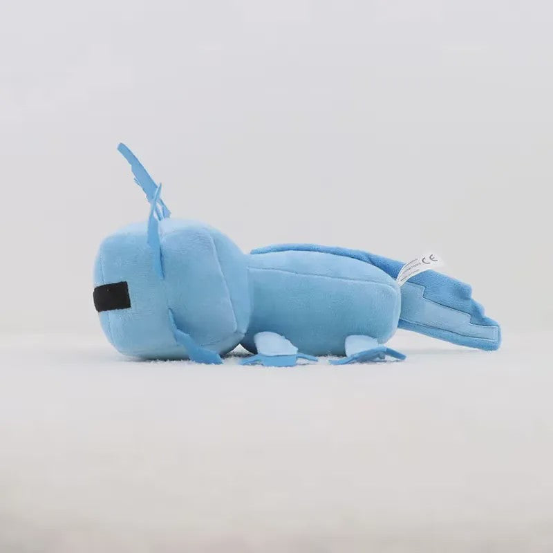 Zachte Axolotl Pluche Knuffel - Minecraft-geïnspireerde Poppen voor Kinderen