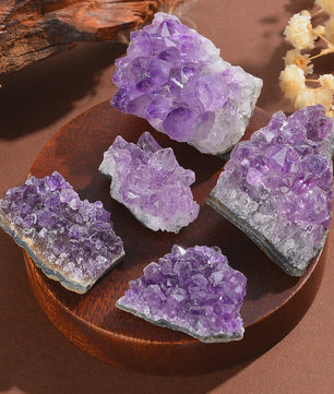 Natuurlijke Amethist Geode Cluster - Ruw Kristal Edelsteen (30-70g)