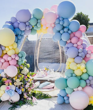 Verstelbare Ballonboog Frame Kit - Feestelijke Decoratie voor Bruiloft, Verjaardag & Evenementen