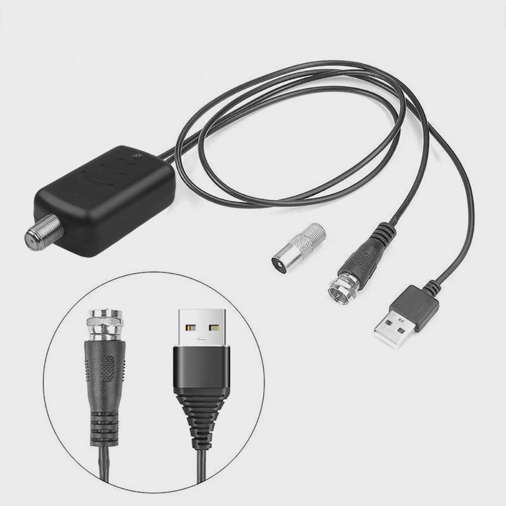 4K HD TV Antenne Versterker Signaal Booster - Verbeter Ontvangst & Stabiliteit