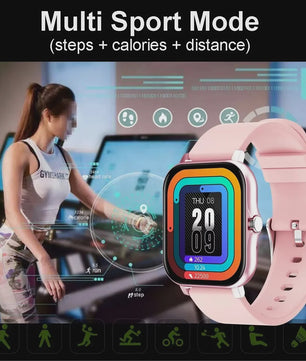 Multifunctioneel Smartwatch voor Heren & Dames - Bluetooth, Muziek, Fitness & Slaapmonitor