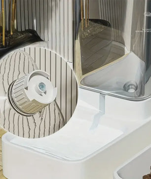 Automatische Hond Voerbak en Waterdispenser Set - Zwaartekracht Voedselsysteem