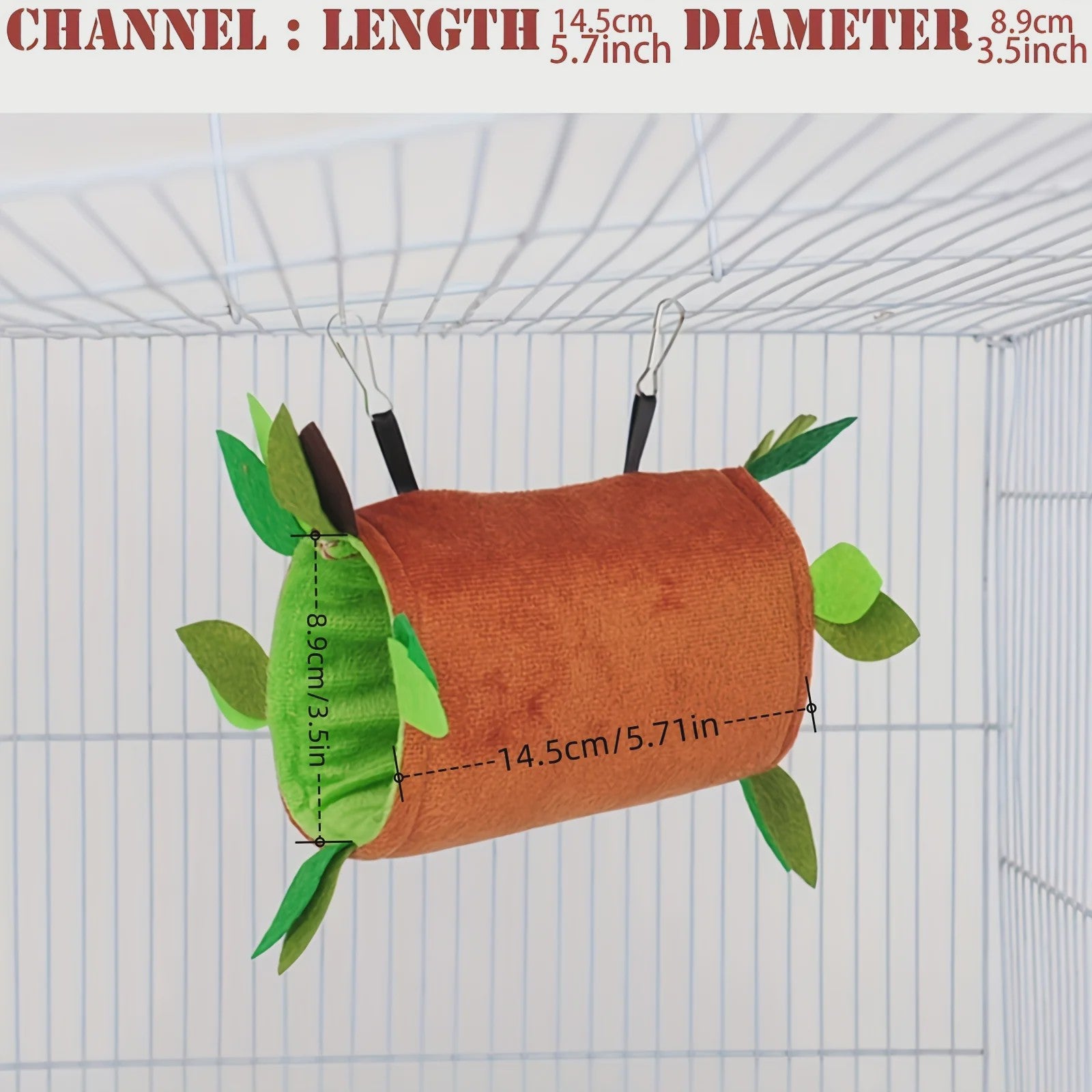 5-delige Pluche Hamster Hangmat & Swing Set voor Kleine Huisdieren