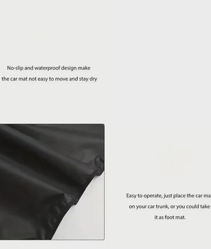 Waterdichte Polyester Kofferbakmat - Universeel & Duurzaam voor Auto en SUV