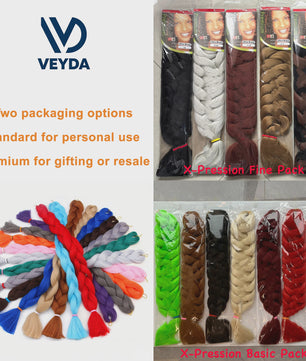 Jumbo Braiding Hair Extensions - 82 inch Synthetisch Vlecht Haar voor Box Braids & Twist