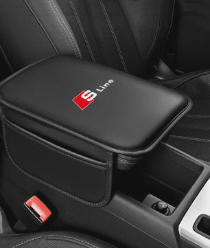 Auto Armsteun Opbergvak & Verhoger met S Line Logo - Universeel