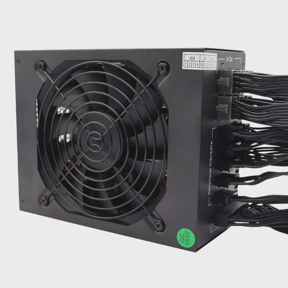 Krachtige 2000W ATX Modulaire PC Voeding voor Mining (ETH/BTC) - 110V/220V