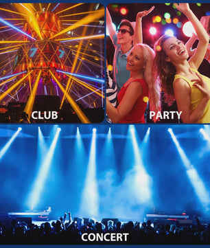 150W LED Moving Head Beam Lichteffect met DMX512 en Prisma's voor DJ, Disco & Feesten