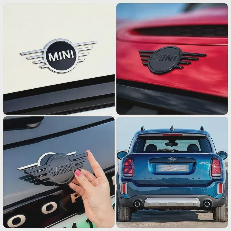 Metalen Mini Cooper Logo Badge - Motorkap & Kofferbak - JCW Works