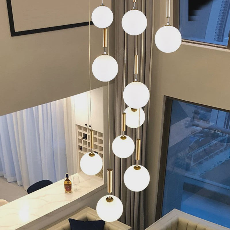 Moderne LED Plafond Hanglamp - Stijlvolle Verlichting voor Woon- en Eetkamer