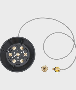7-Core Camping Gasfornuis 21000W - Krachtig, Draagbaar & Winddicht Kampeer Kooktoestel