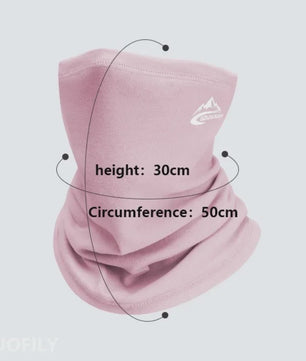 Thermo Nekwarmer Sjaal - Velvet Winter Scarf voor Skiën, Fietsen & Outdoor