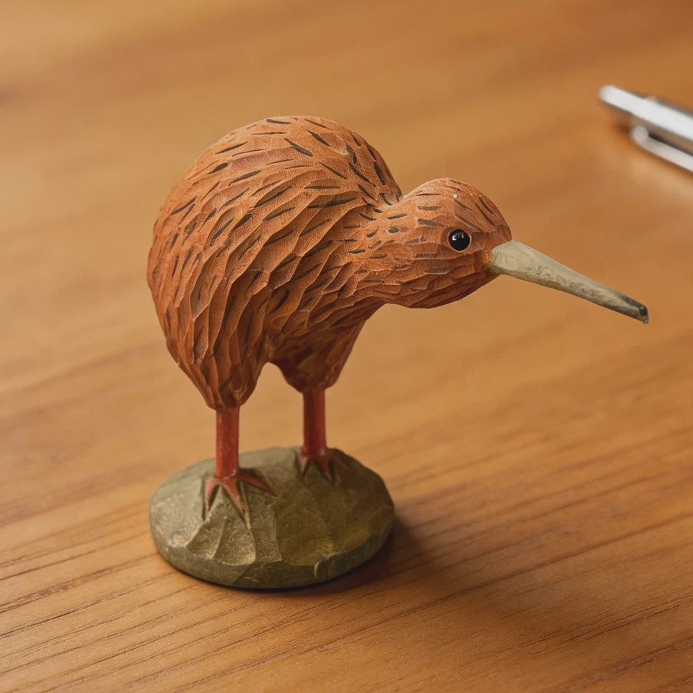 Handgesneden Houten Vogel Beeldjes: Toekan, Adelaar & Meer - Unieke Decoratie