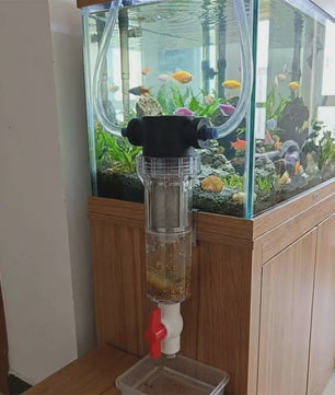 Precisie Aquarium Filter voor Afscheiding Visafval - Efficiënte Reiniging