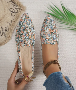 Comfortabele Dames Loafers met Puntige Neus - Stijlvolle Flats voor Dagelijks Gebruik
