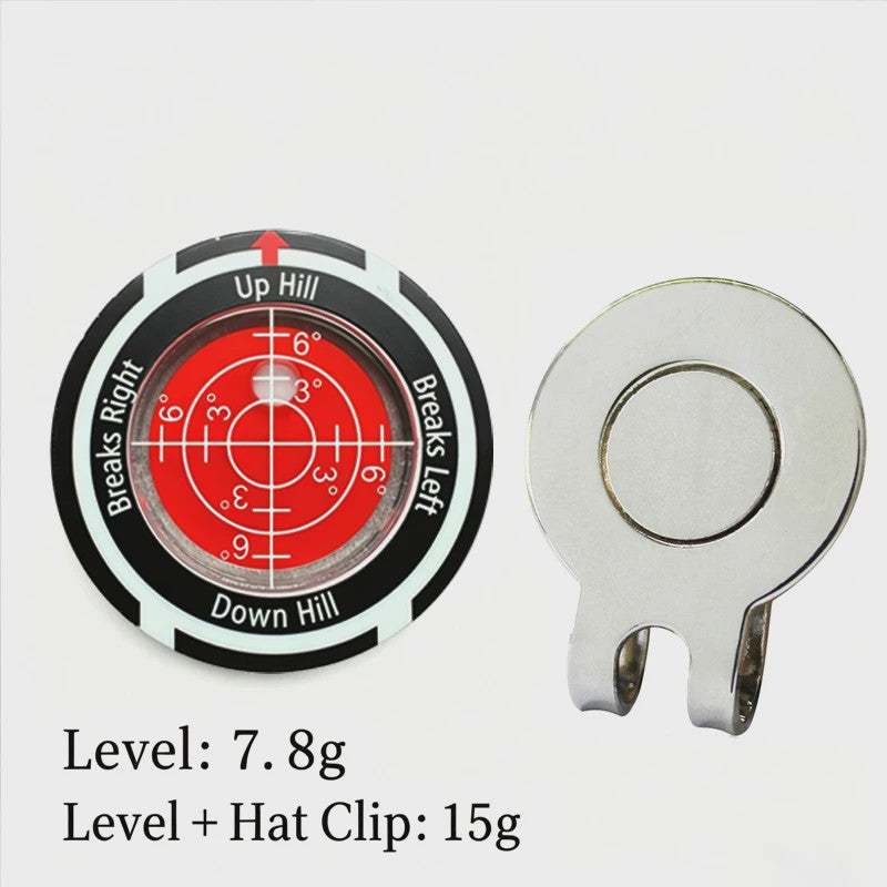 Golf Green Slope Meter & Cap Clip - Meet Hellingen Nauwkeurig op de Green