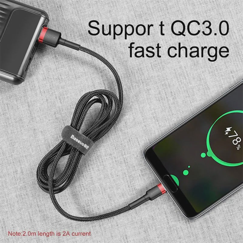 Baseus USB-C Kabel: Snel Opladen & Data | Duurzaam & Compatibel