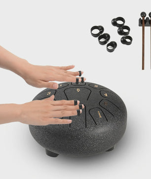 Miwayer 11-Tons Stalen Tongtrommel Geset: Klankhealing voor Yoga, Meditatie & Stressvermindering