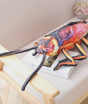Realistische Kakkerlak Pluche Speelgoed Kussen - 55-120cm - Grappig Insect Knuffel Cadeau