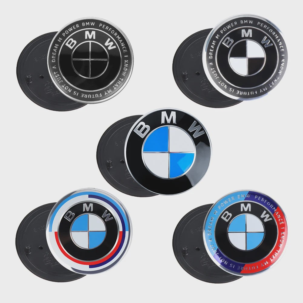 BMW Embleem Vervanging 74/82mm - Motorkap, Kofferbak Badge