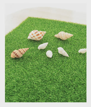 2x Kunstgras Tegels 30x30cm - Realistisch Decoratie Gras voor Tuin & DIY