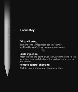 Mijia Focus Stylus Pen voor Xiaomi Pad 7/7 Pro, 6S Pro 12.4 & 6 Max 14 - Magnetische Tekenpen