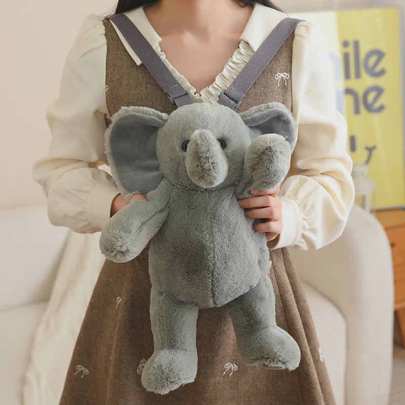 Pluche Dieren Rugzak - 40cm Schattige Knuffel Schoudertas voor Kinderen