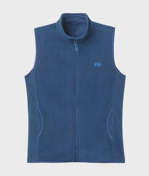 Herfst/Winter Fleece Vest Heren - Casual & Modieus met Geborduurd Detail