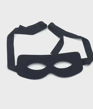 Halloween Bankrover Kostuum Set - Masker, Muts & Geldzak voor Feest & Cosplay