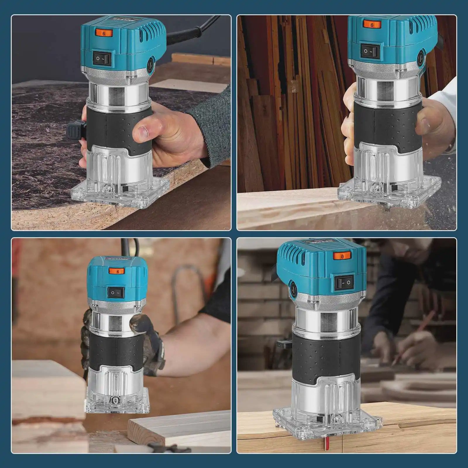 2000W Hout Router Trimmer - Freesmachine voor Houtbewerking