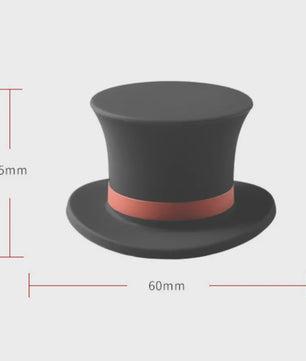 Unieke Wijnflesstopper 'Magic Hat' - Siliconen Afsluiting voor Flessen