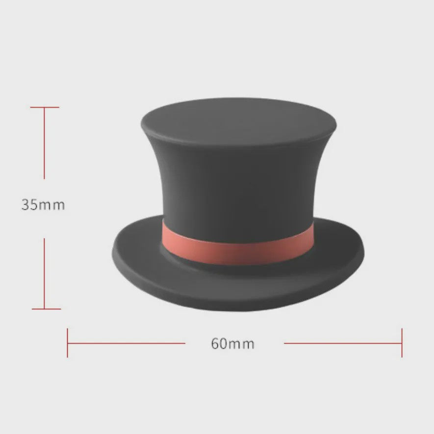 Unieke Wijnflesstopper 'Magic Hat' - Siliconen Afsluiting voor Flessen