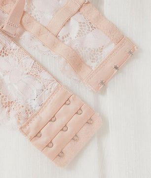 Luxe Kanten Push-Up BH met Beugel - Half Cup & Push-Up Effect voor Kleine Borsten (A/B Cup)