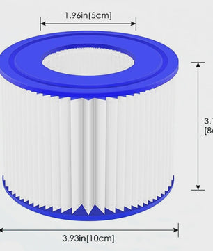 6x Spa Filter Cartridge voor Lay-Z-Spa Hot Tub - Zwembad Reiniging